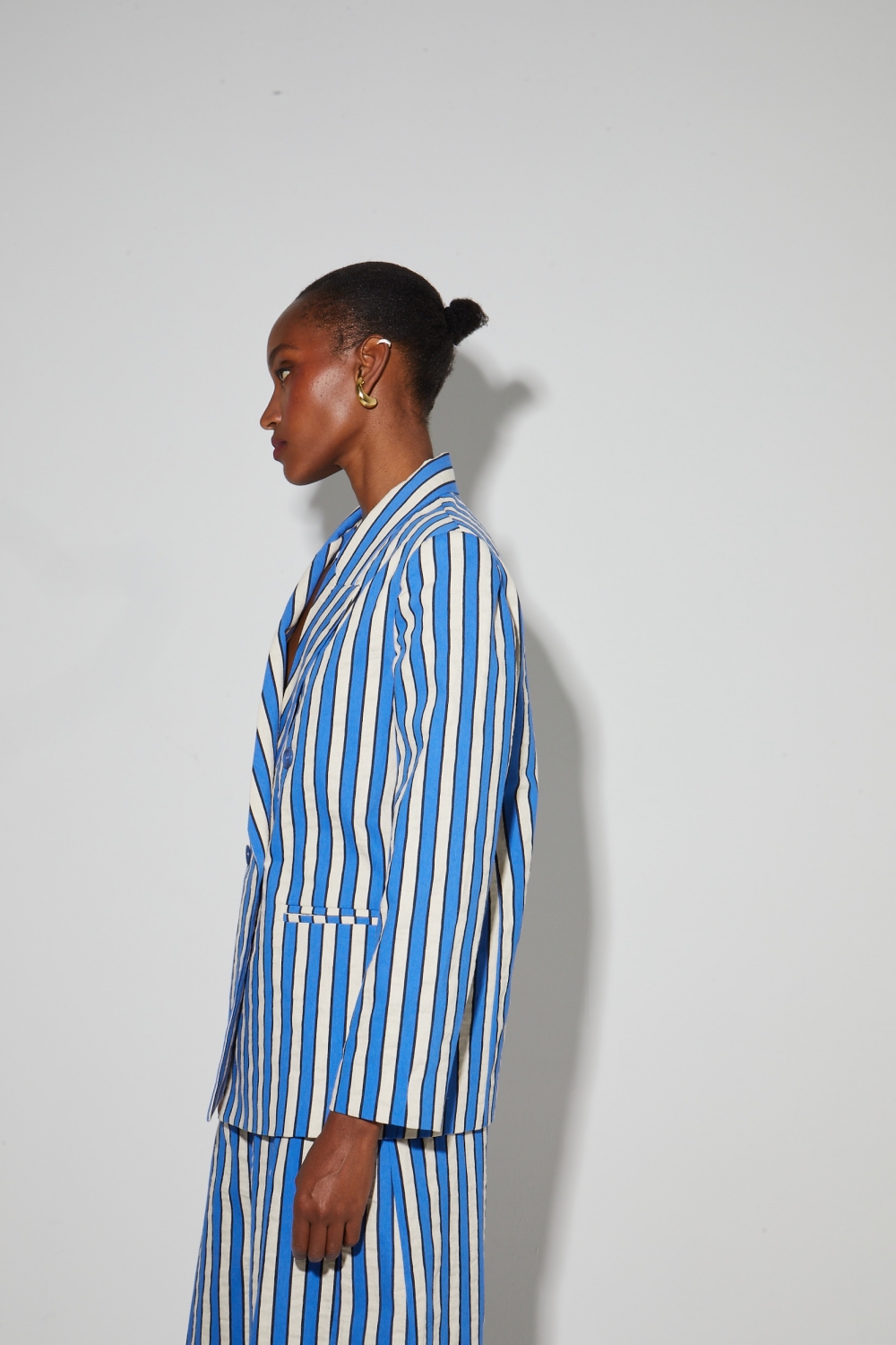 Jimmy Riviera blazer, blauw, gemaakt in Italië