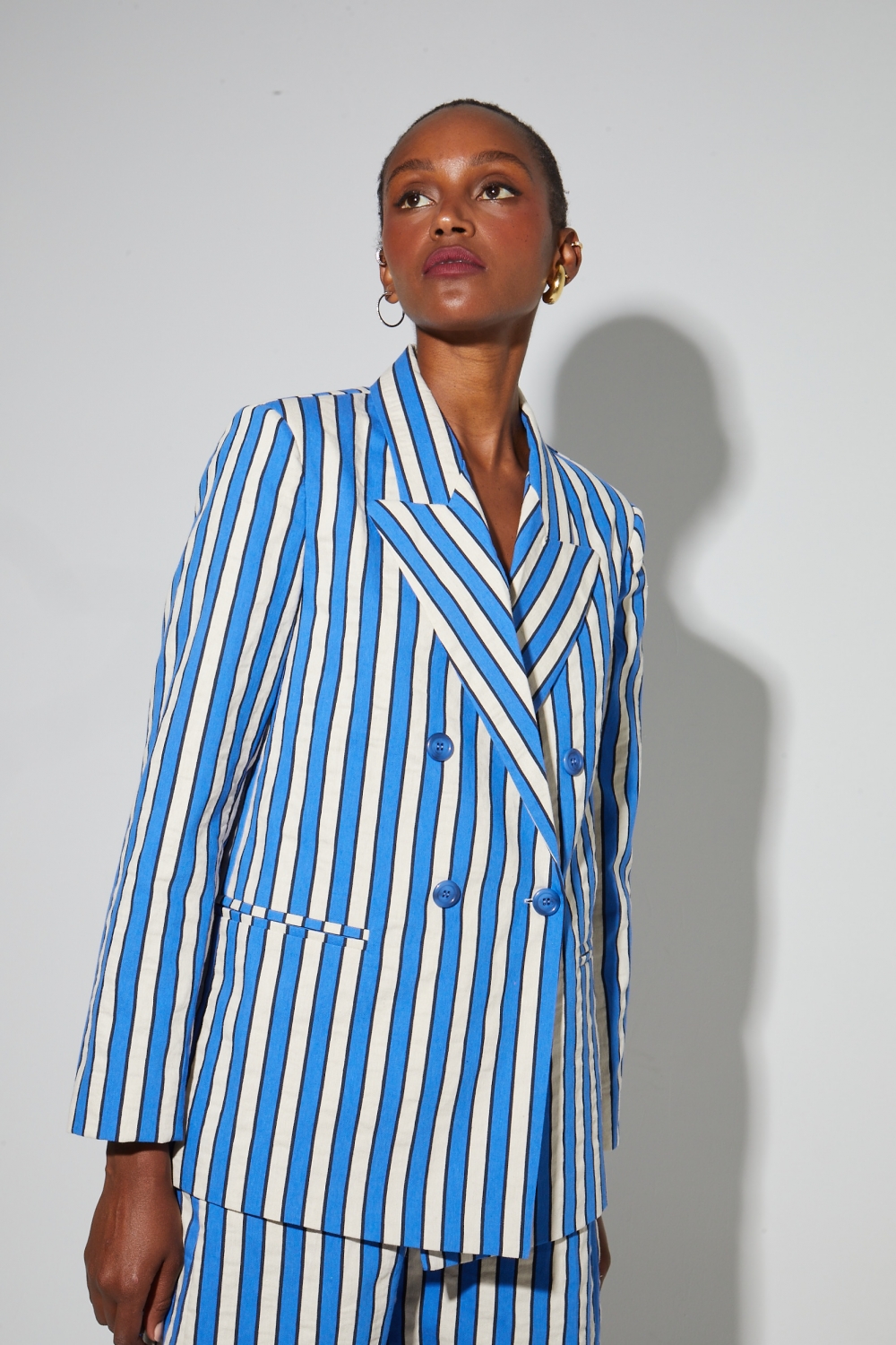 Jimmy Riviera blazer, blauw, gemaakt in Italië
