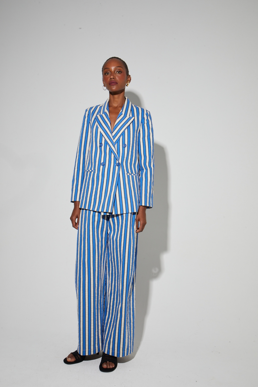 Jimmy Riviera blazer, blauw, gemaakt in Italië