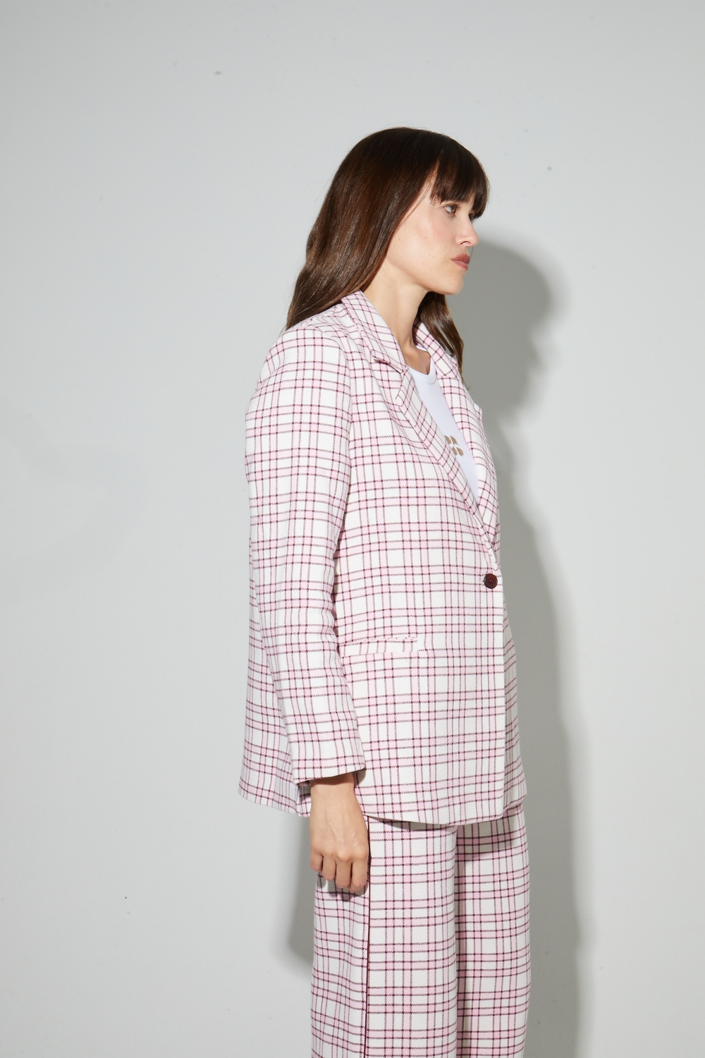 Jimmy Carreaux Pink blazer, gemaakt in Italië