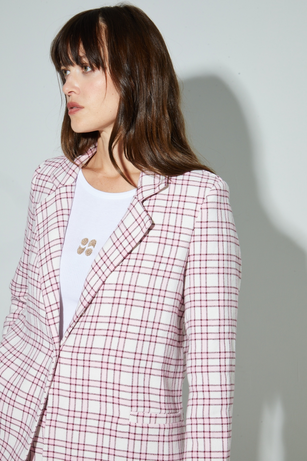 Jimmy Carreaux Pink blazer, gemaakt in Italië