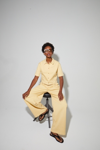 Denim Rio Vanille, Fabriqué en Italie