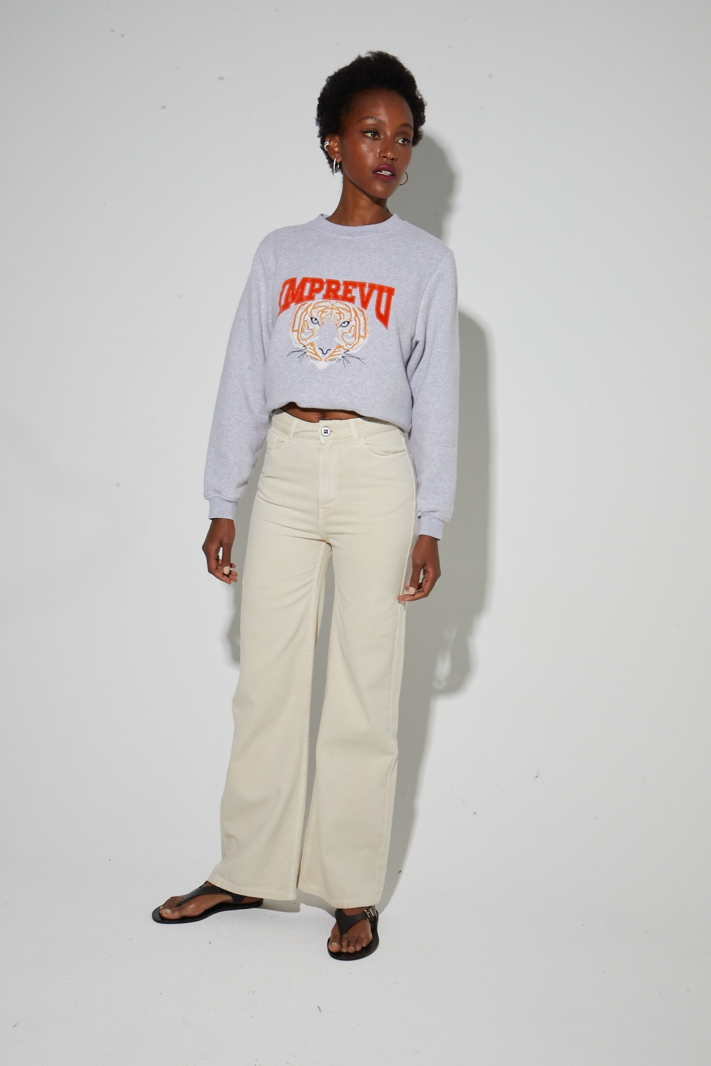 Denim June beige, gemaakt in Portugal