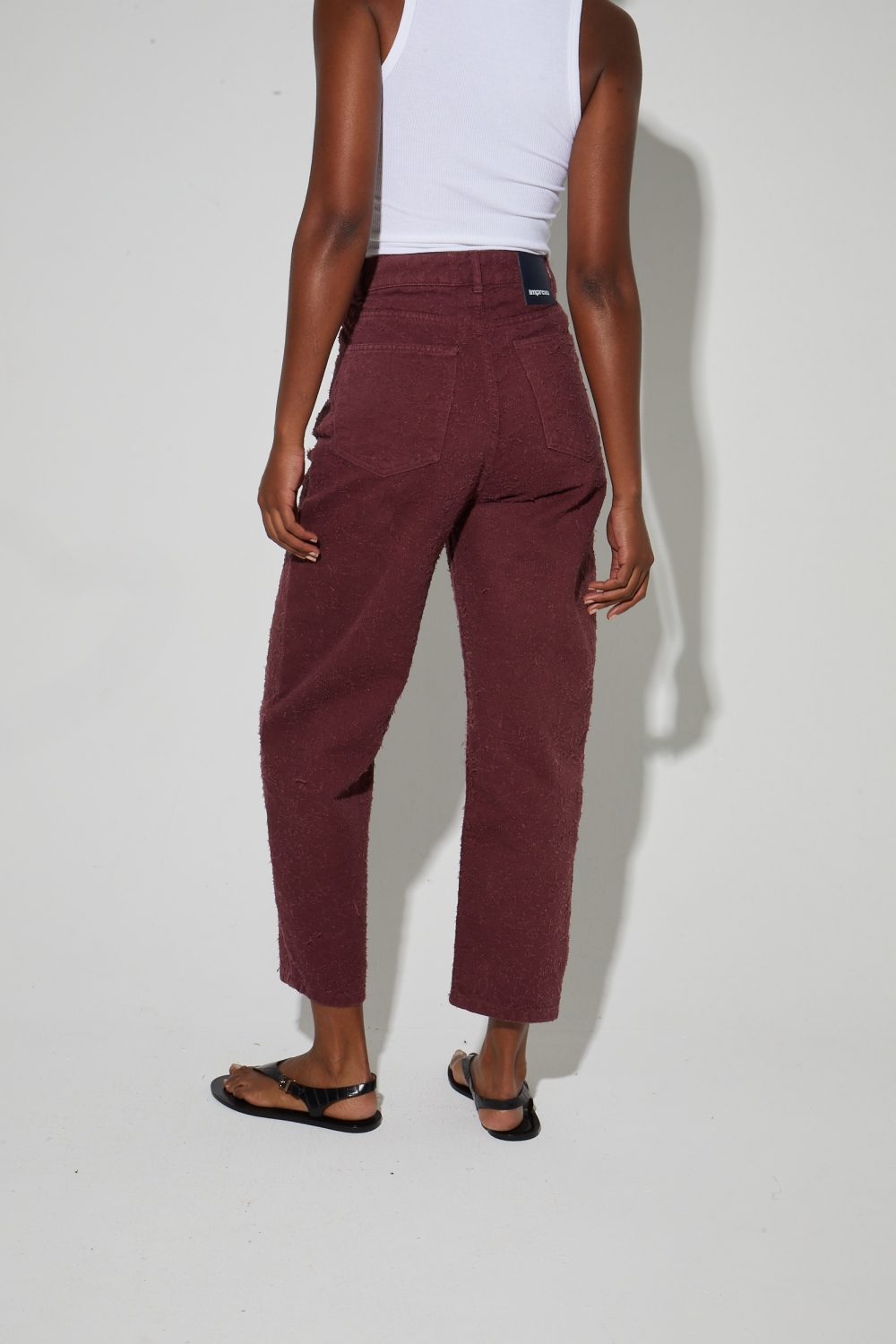 Denim Roxy Barrel Used Bordeaux, gemaakt in Portugal