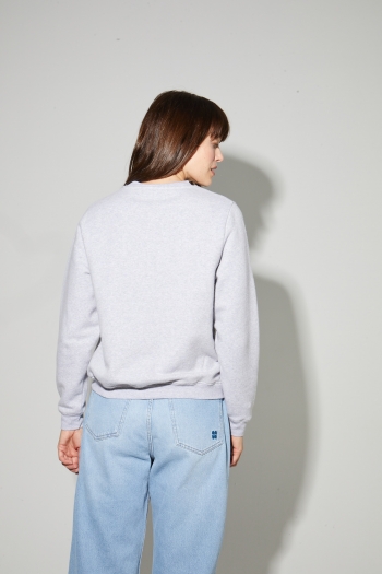 Sweatshirt Eddie Tigre Blue, gemaakt in Portugal