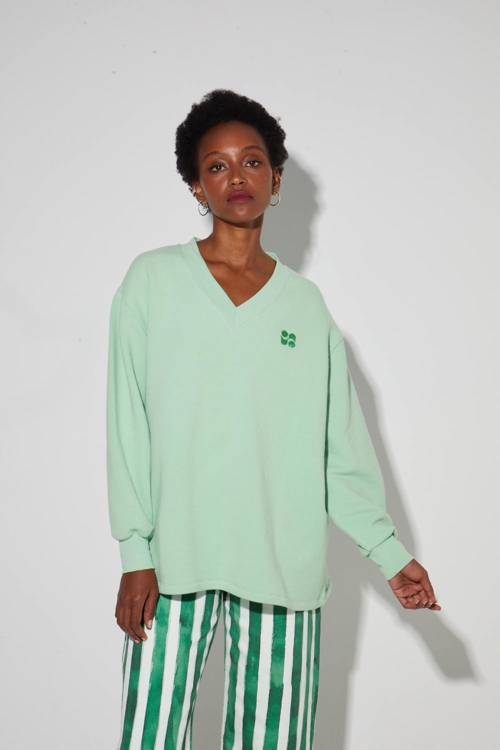 Kravitz Minth sweatshirt, gemaakt in Portugal