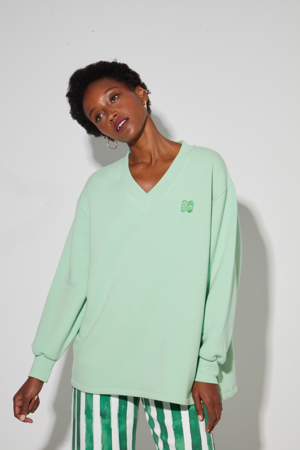 Kravitz Minth sweatshirt, gemaakt in Portugal