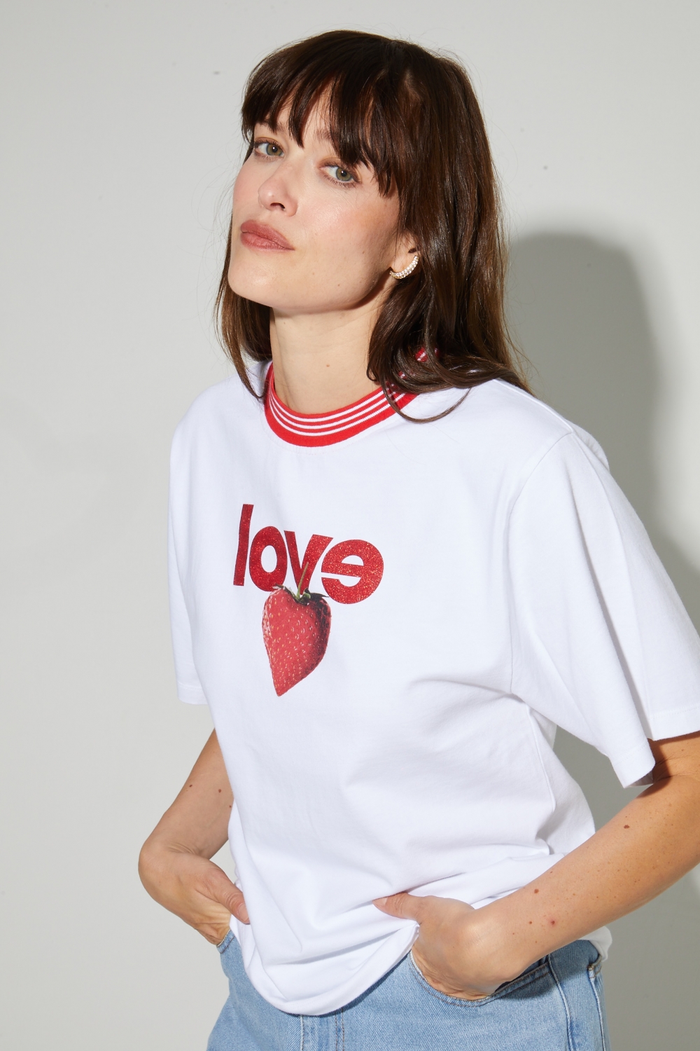 Colette Print Love T-shirt made in Portugal