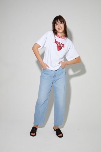 Colette Print Love T-shirt made in Portugal