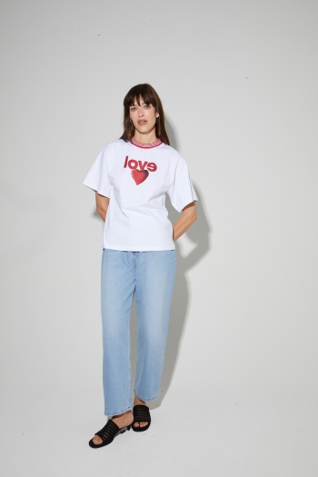 Colette Print Love T-shirt made in Portugal
