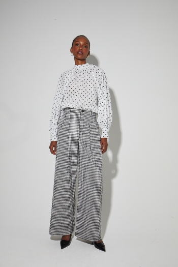 Blouse Alba Pois, fabriquée en Italie