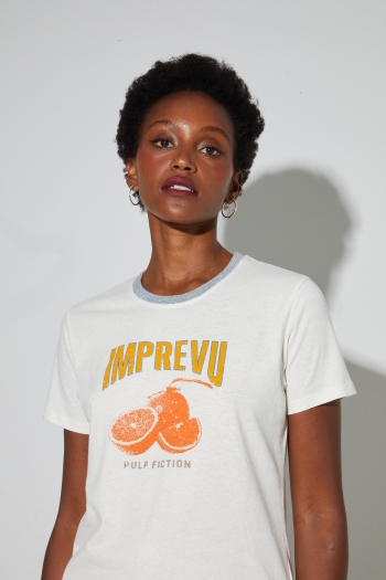 Tshirt Fred Pulp fiction en coton lin fabriqué au Portugal