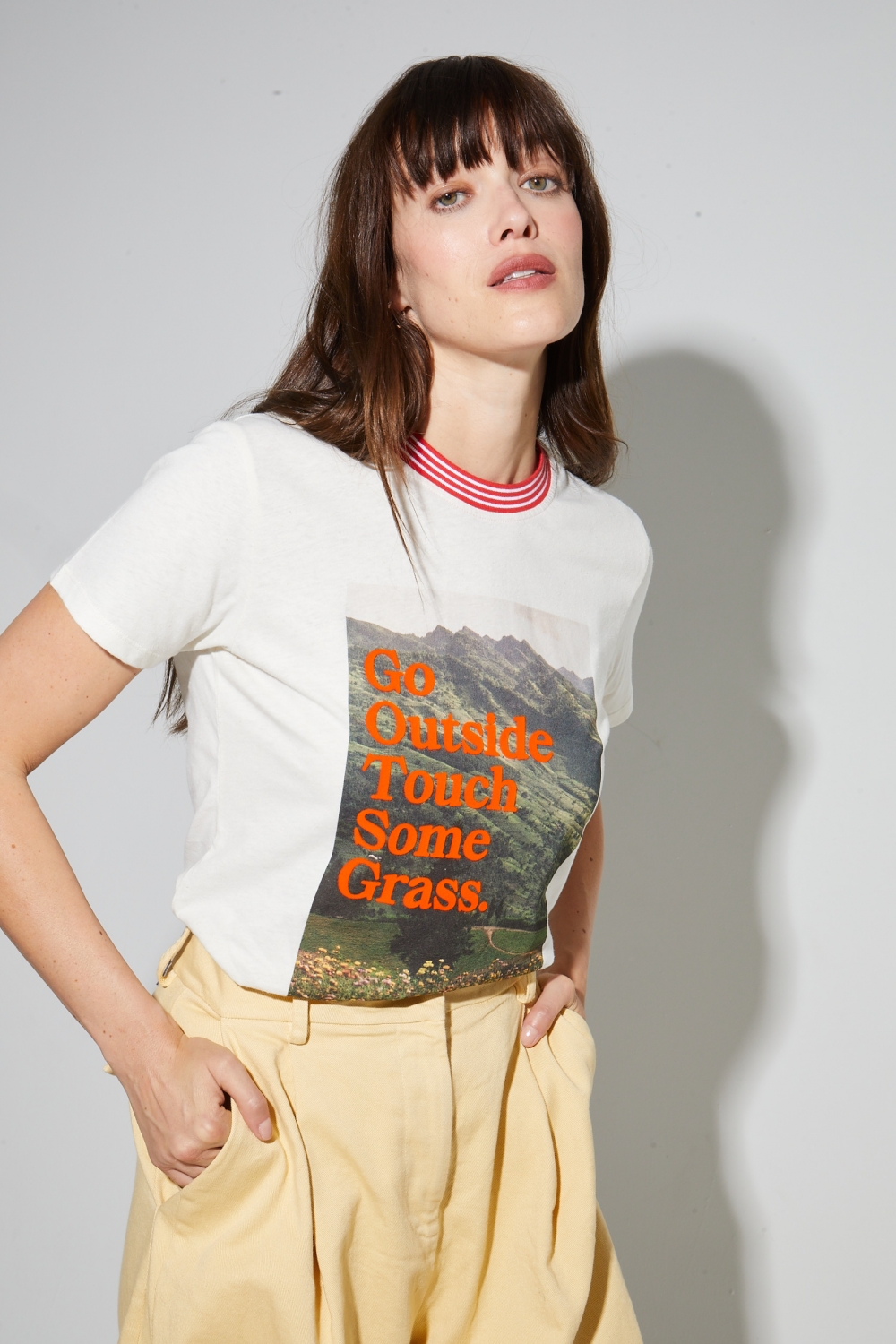 T-SHIRT FRED TOUCH GRASS