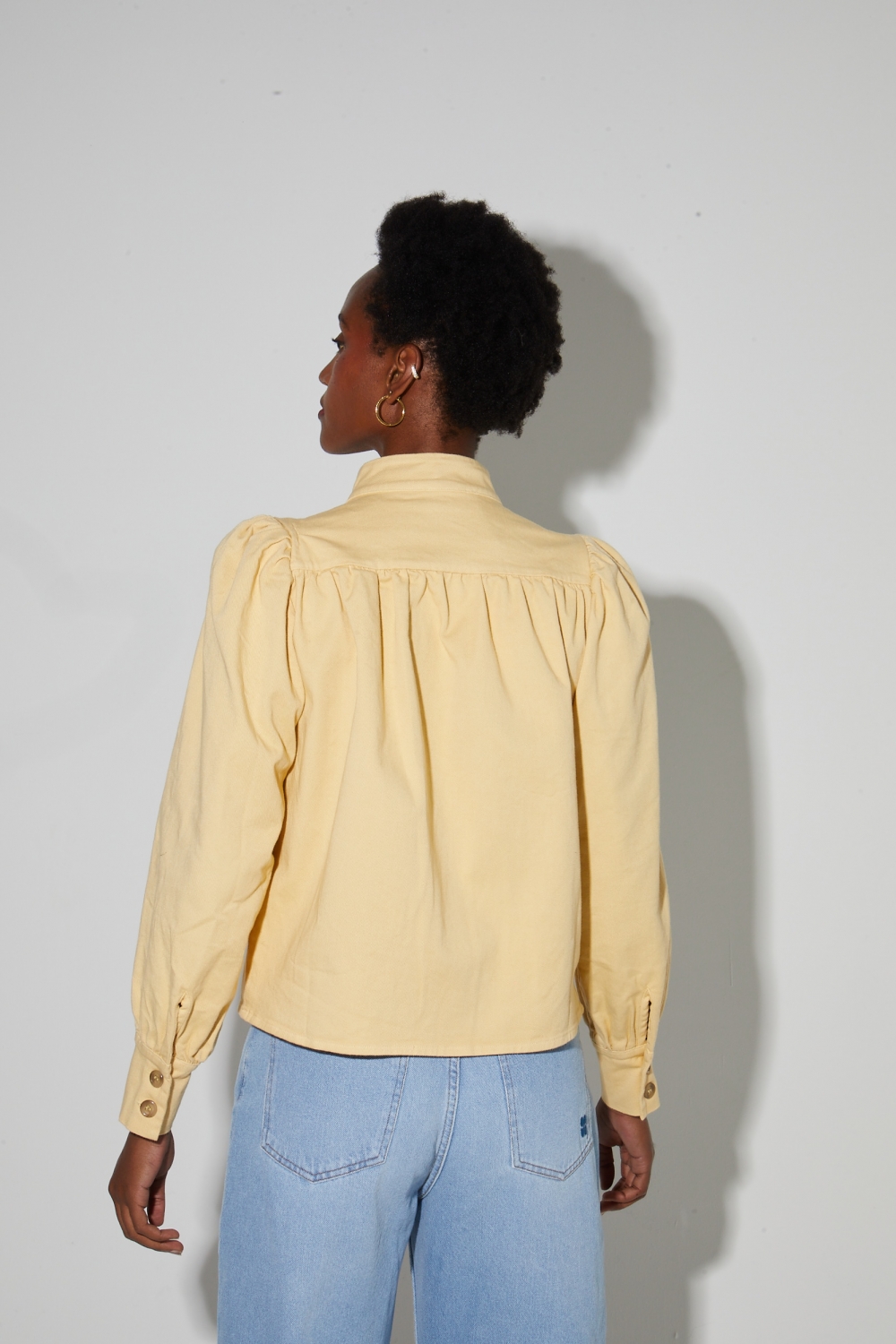 Veste denim Liv, fabriquée en Italie