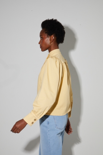 Veste denim Liv, fabriquée en Italie