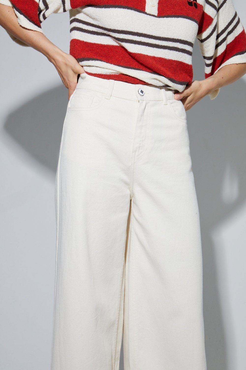 Lexi Natural denim, gemaakt in Portugal