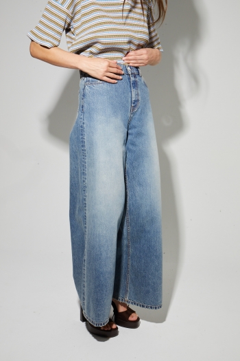 Lexi Vintage Blue Denim, gemaakt in Portugal