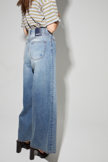 Lexi Vintage Blue Denim, gemaakt in Portugal