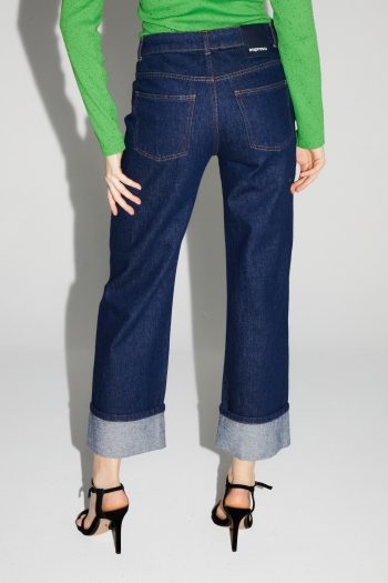 Denim Kate Straight Bleu Brut fabriqué au Portugal
