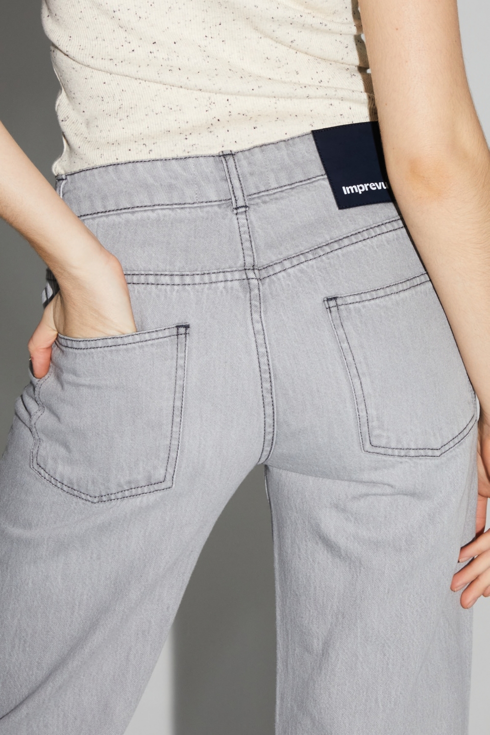 Denim Kate Grey fabriqué au Portugal