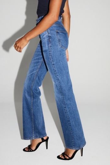 Denim Stevie Flare Medium Blue