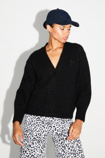 Imprevu Fluwelen Navy muts
