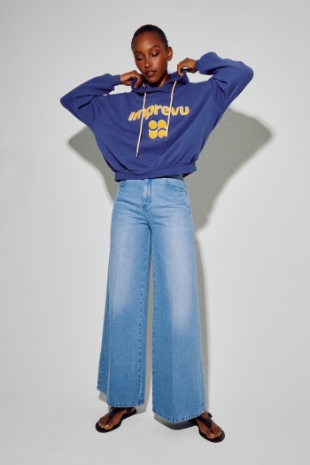 Kira College Navy sweatshirt, gemaakt in Portugal