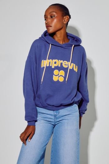 Kira College Navy sweatshirt, gemaakt in Portugal