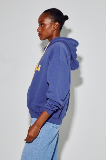 Kira College Navy sweatshirt, gemaakt in Portugal
