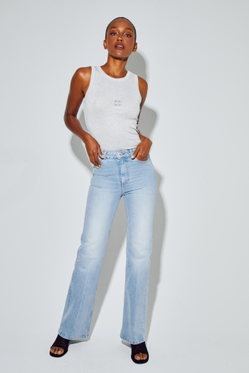 Silver Theo top made in Portugal