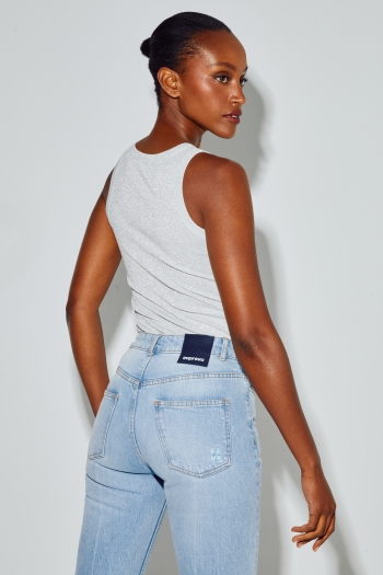 Silver Theo top made in Portugal