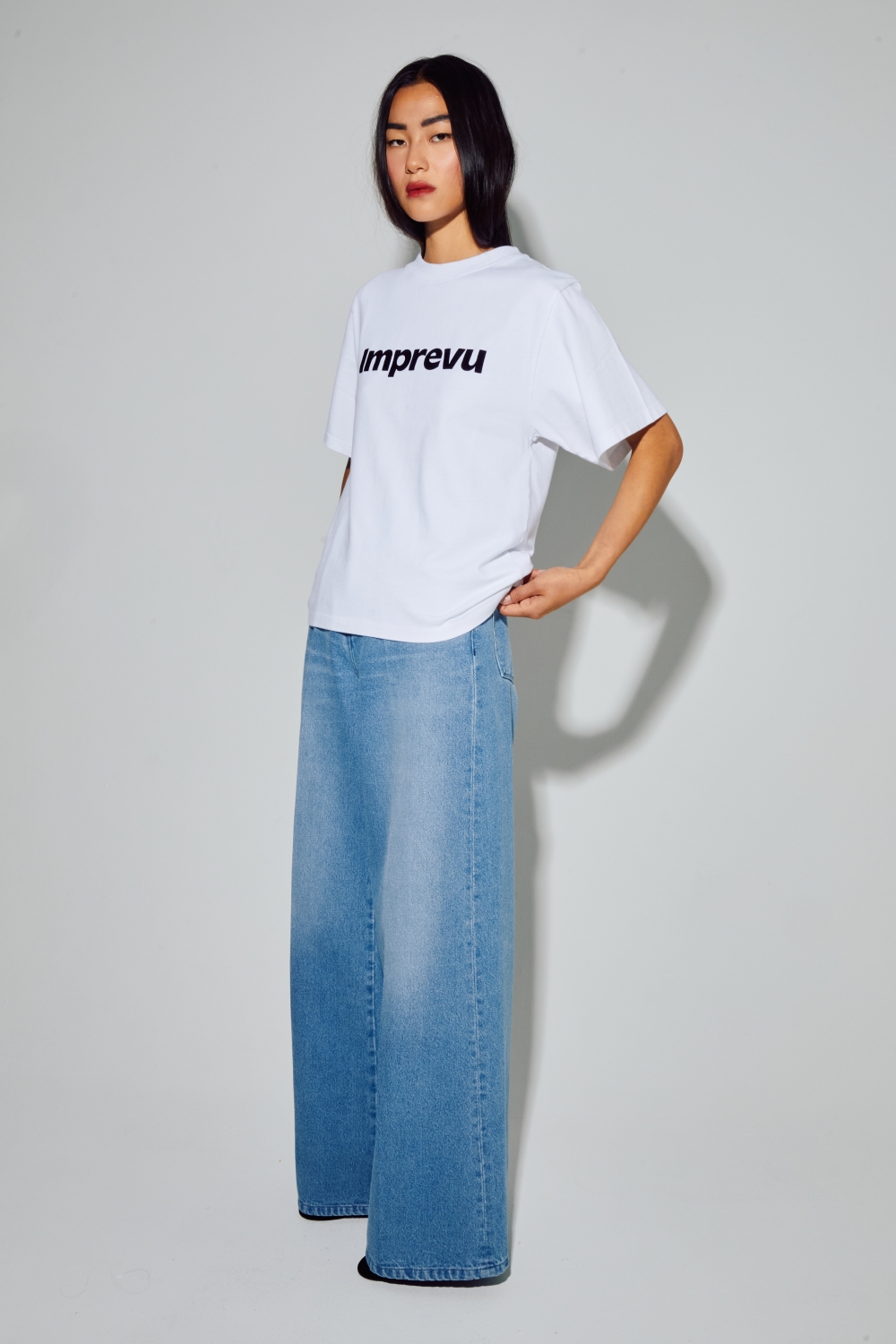 Black velvet Colette logo T-shirt made in Portugal