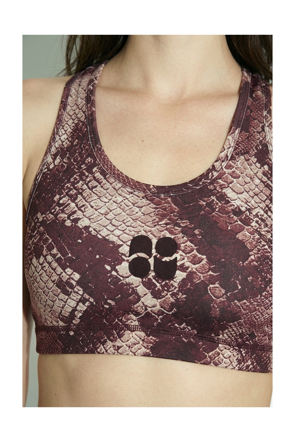 Lisa Python Print Sports Bra – Made in Portugal