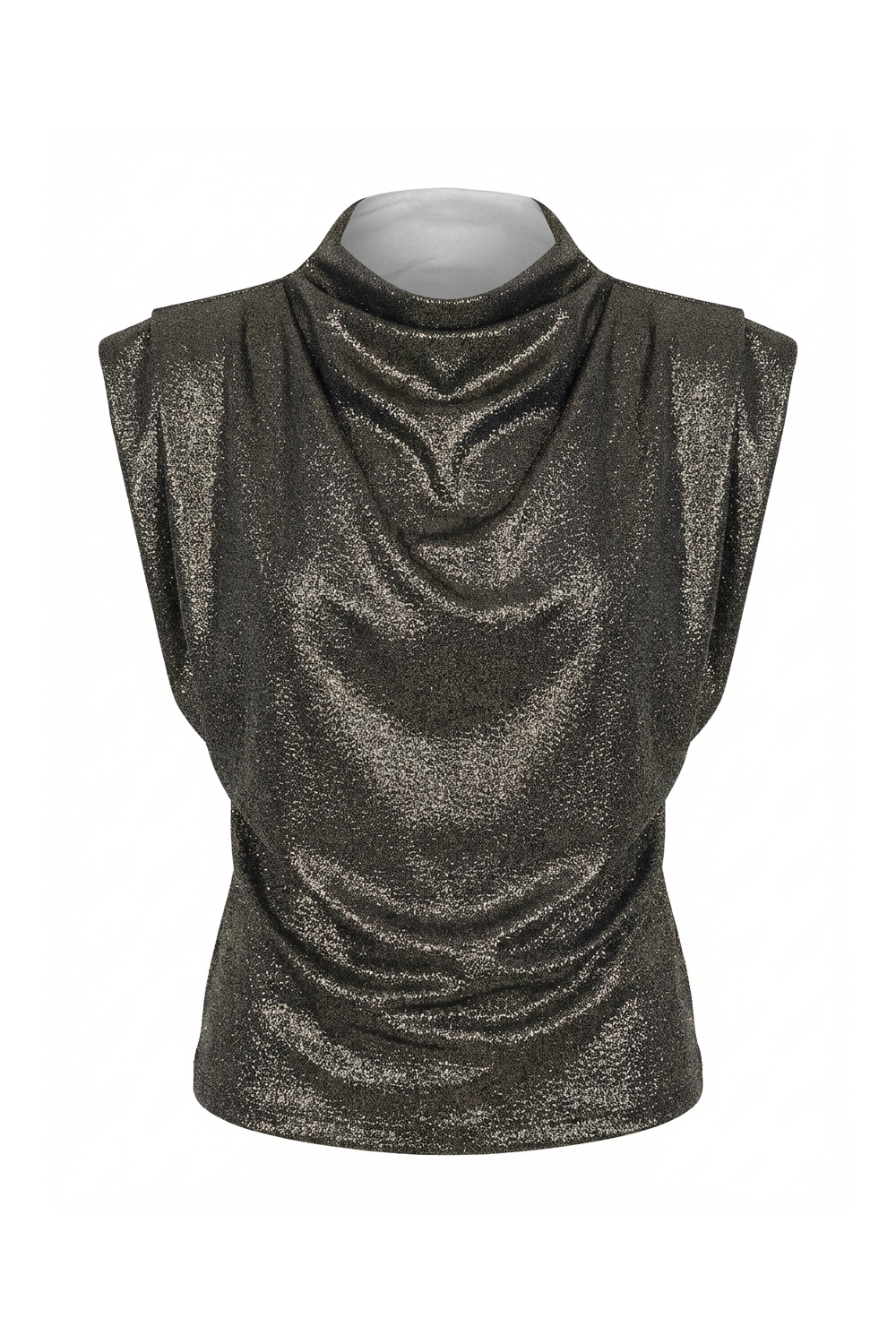 Stretch lurex top made in Italy