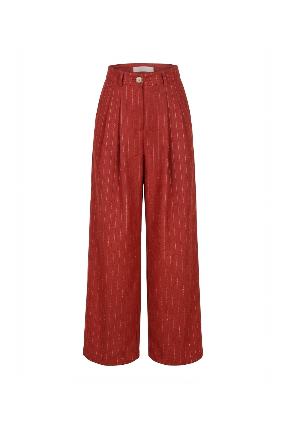 Astrid Goccoa Story red-colored pants made in Italy