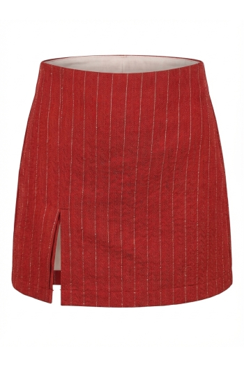Sia Goccia Story Red Skirt-Shorts, made in Italy