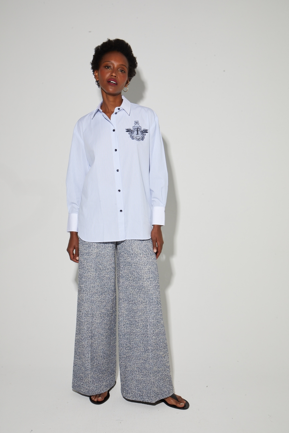 Victoria-overhemd in tailoring-stijl