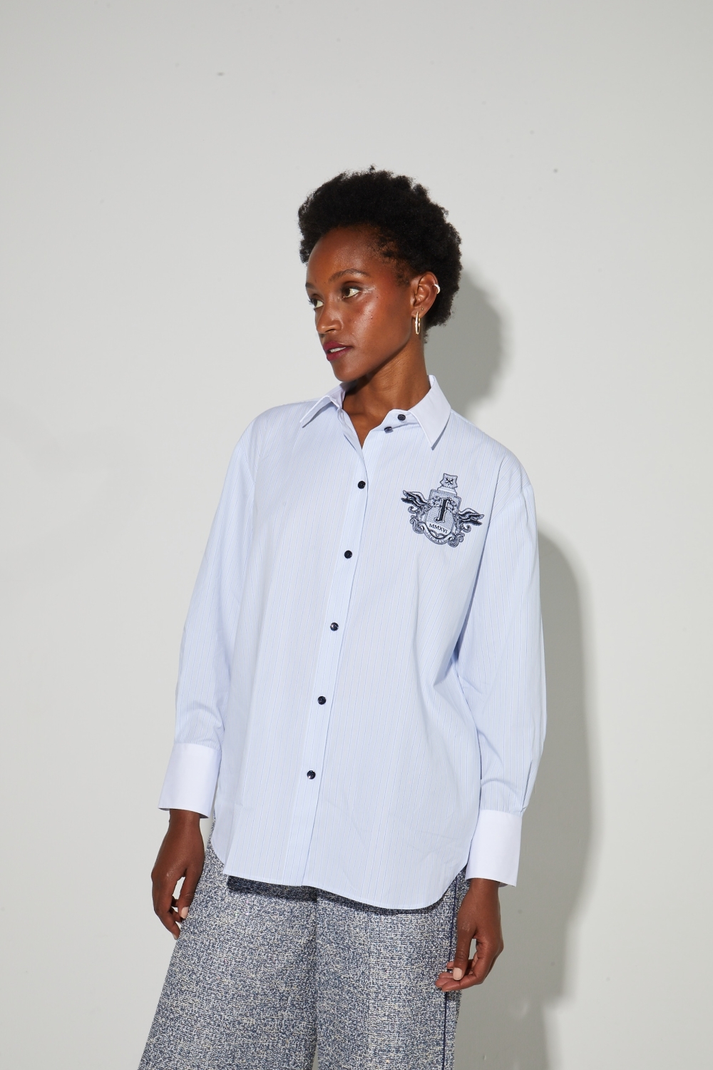 Victoria-overhemd in tailoring-stijl