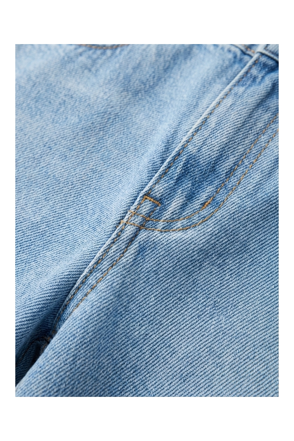 Swiggy Medium Blue Foil Denim, made in Portugal