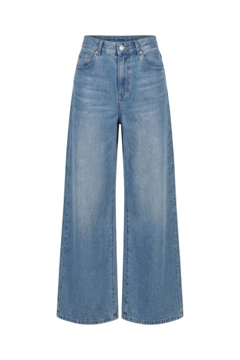 Swiggy Medium Blue Foil Denim, made in Portugal