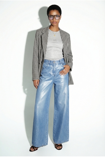 Denim Swiggy Palazzo Foil, fabriqué au Portugal