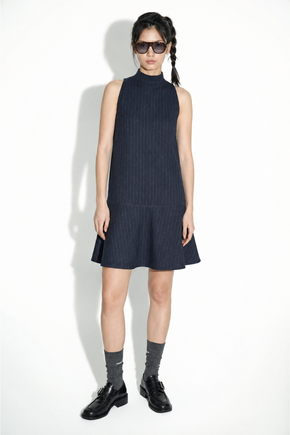 Blake Maura Navy dress, made in Italy.