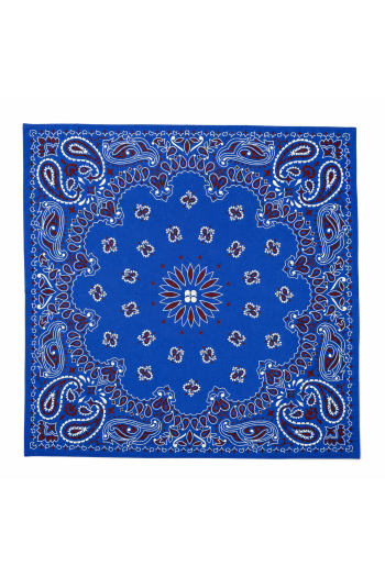 Foulard Hera print Royal fabriqué en Italie