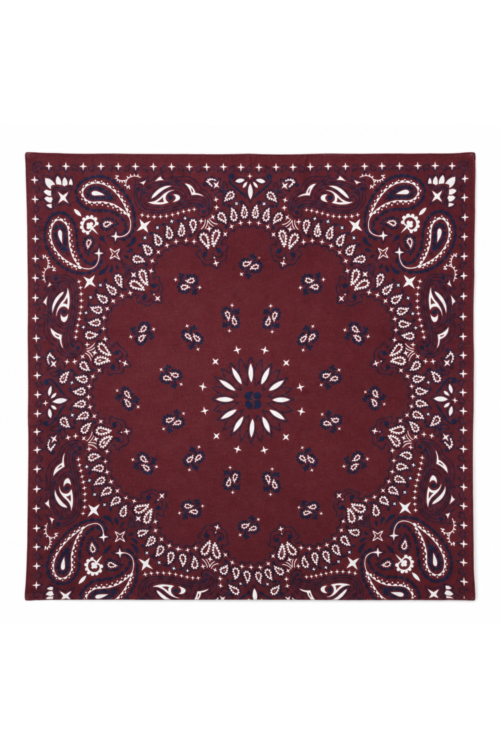 Foulard Hera print chocolat fabriqué en Italie