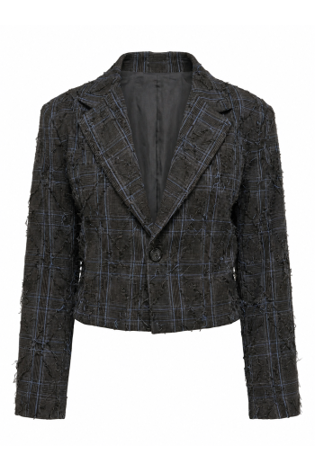 Blazer Oda losange used grey fabriqué en Italie