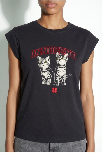 Robbie Cat-T-shirt, gemaakt in Portugal
