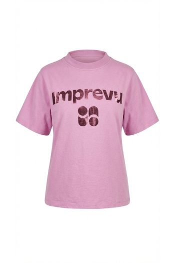 T-shirt Colette foil pink fabriqué au Portugal