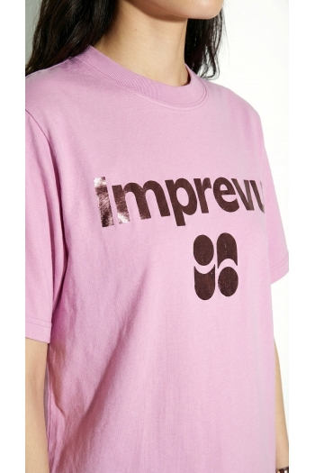 T-shirt Colette foil pink fabriqué au Portugal