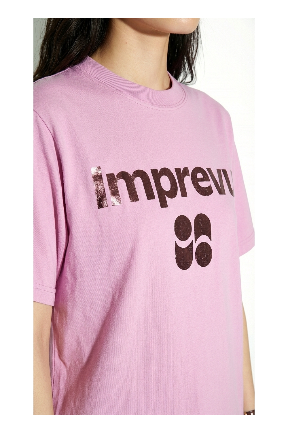 T-shirt Colette foil pink fabriqué au Portugal