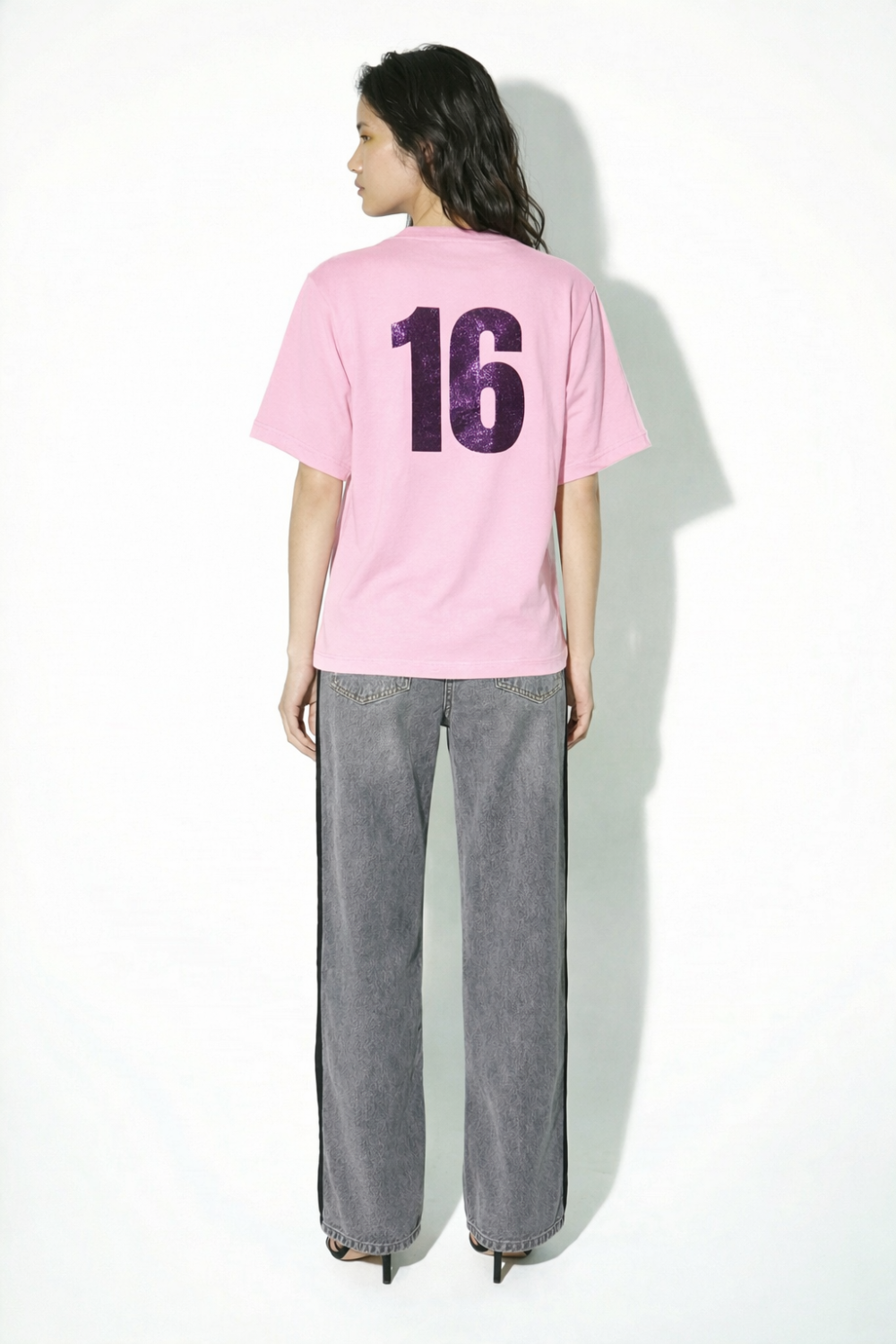 T-shirt Colette foil pink fabriqué au Portugal